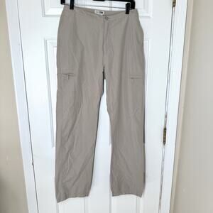 REI Co-Op Khaki Pants Womens 6 Tan Outdoor Performance Cargo Camping
